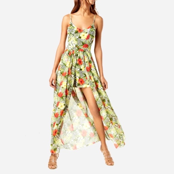 🌸New🌸 Floral Babydoll Romper XOXO Sz XL NWT - Picture 1 of 9